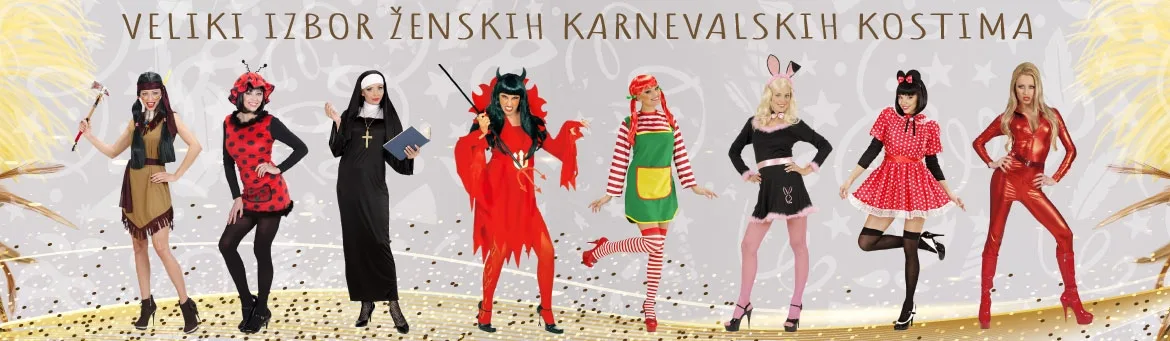 KARNEVALSKI KOSTIMI ZA ŽENE