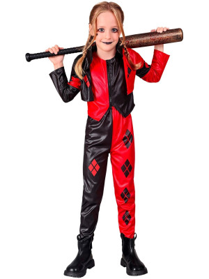 Djevojački Filmski Kostim Harley Quinn