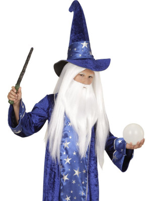 Dječja Perika i Brada za Čarobnjaka 