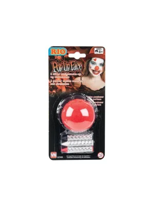 Make-up Set za Klauna s Nosom