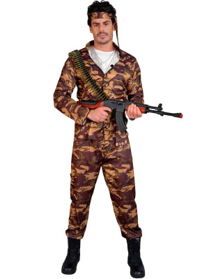 Muški Karnevalski Kostim Vojnik