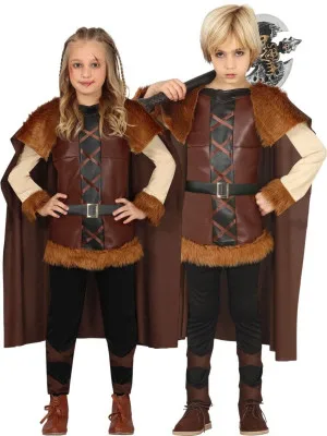 Dječji Kostim Vikinga s Plaštem