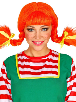 Ženska Perika Pipi Duga Čarapa