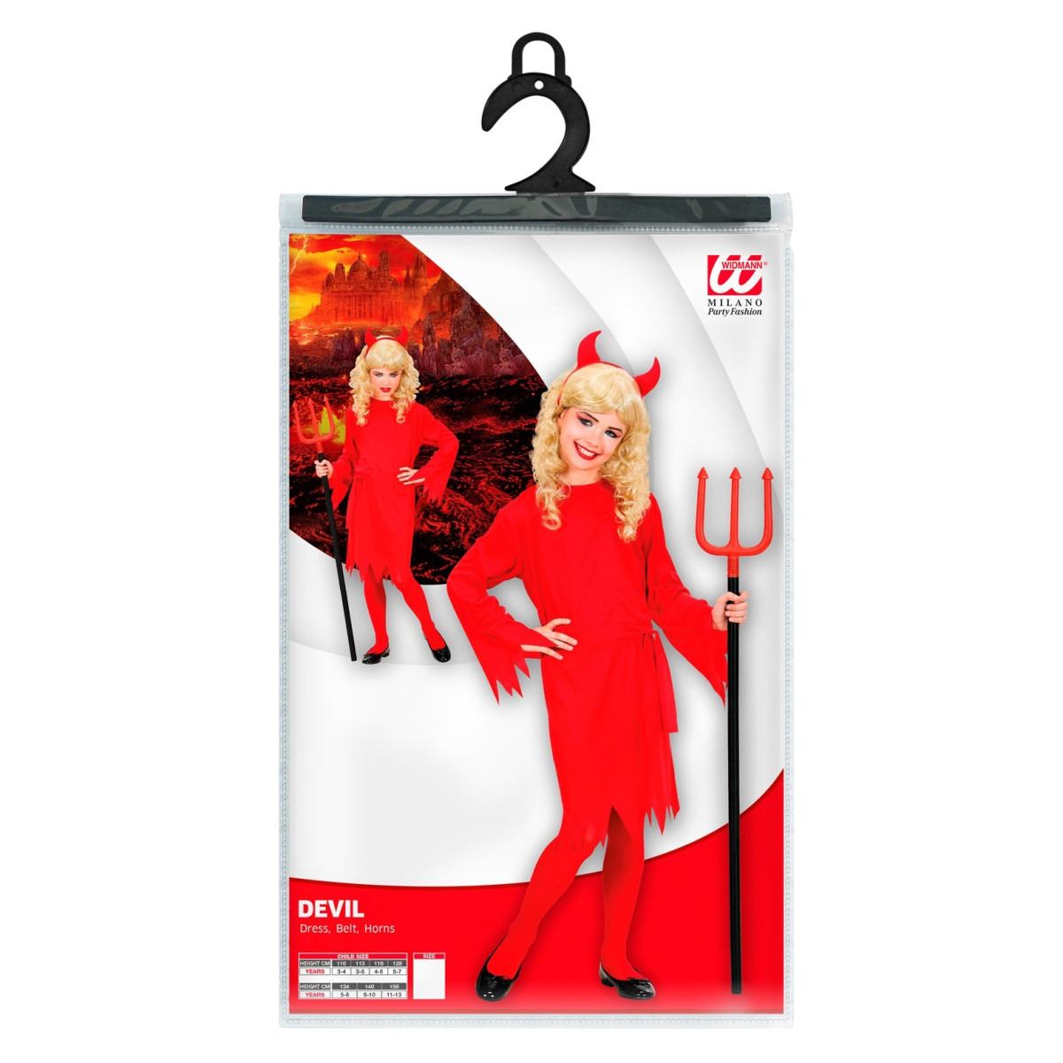 Hudičkin Pustni Kostum 0251D