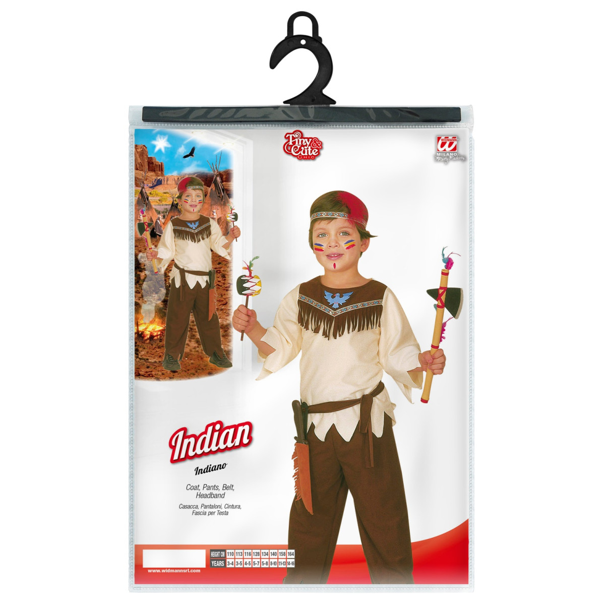 Kostum za Indijanca 4379B
