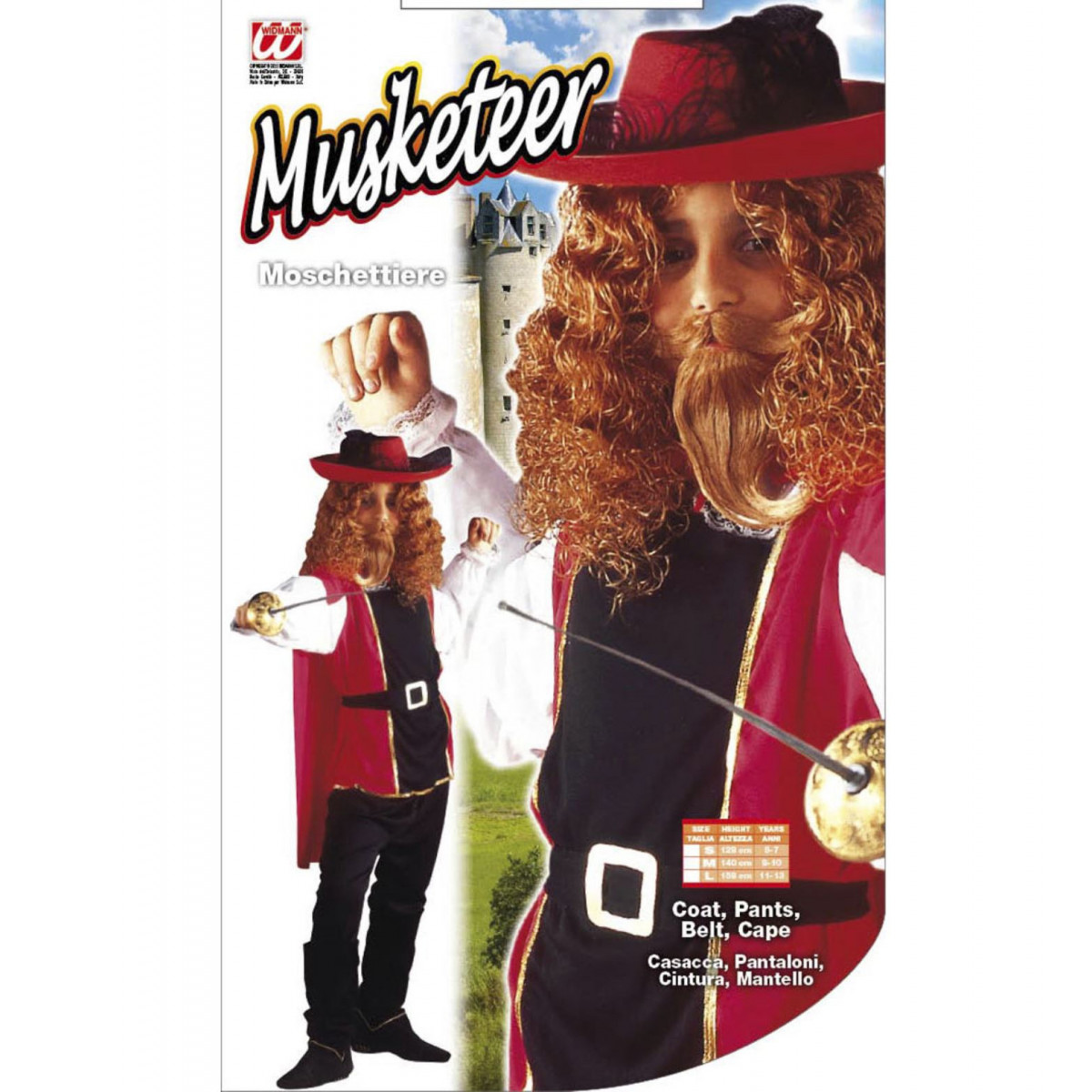 kostum mušketir 3839