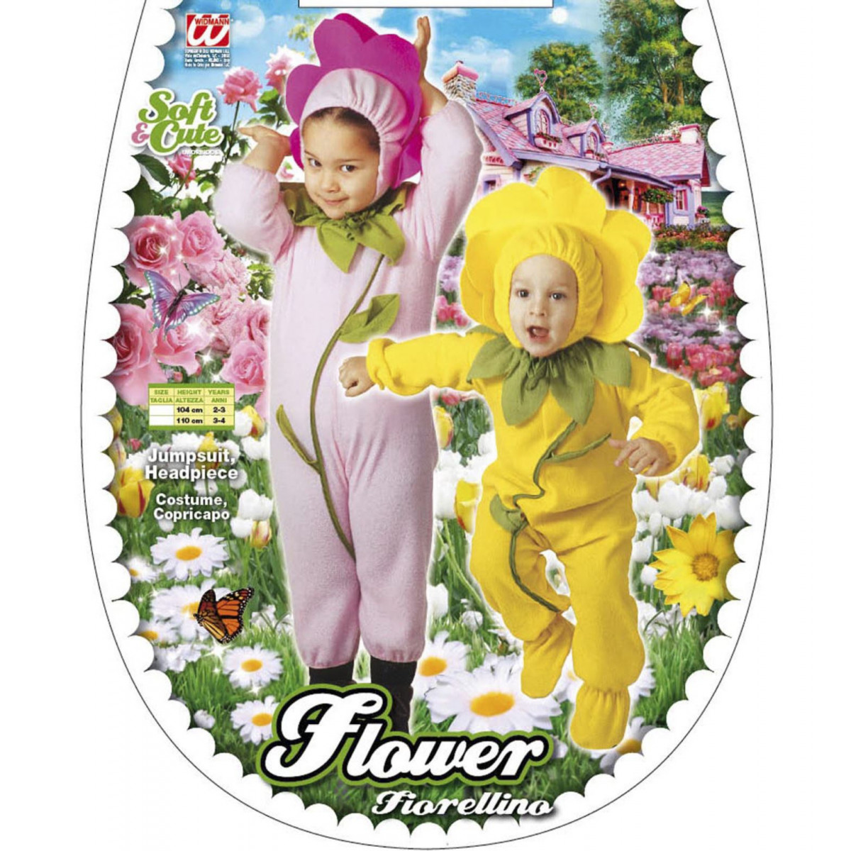 Rozica Pustni Kostum 3614F