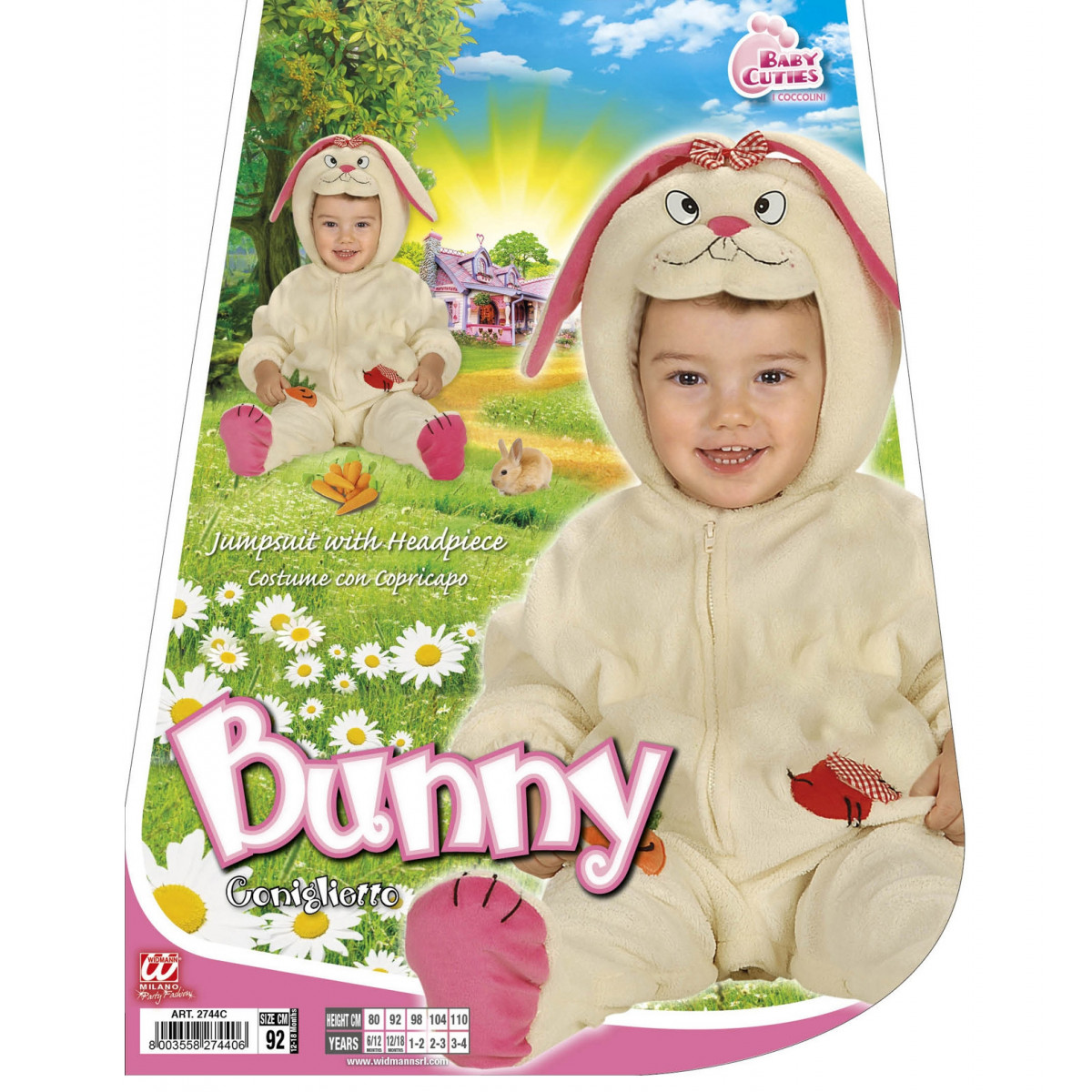 Zajec Pustni Kostum 2744C