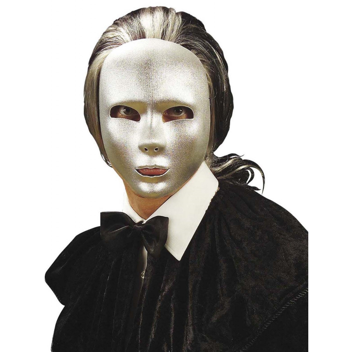 Srebrna maska za obraz