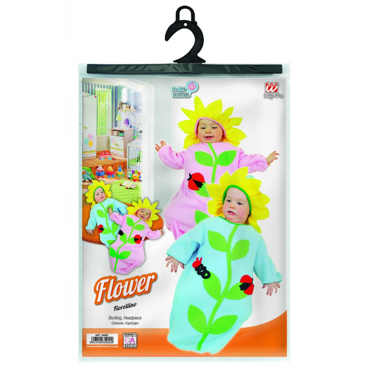 Kostum za Dojencke Rozica 3590F