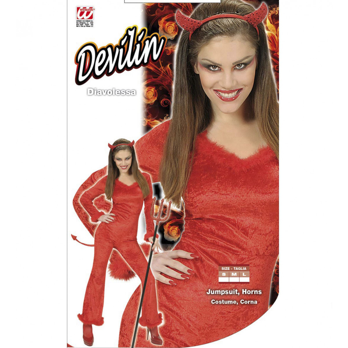 kostum hudička Devilin