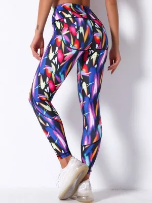 Ženske Sportske Tajice Multicolor